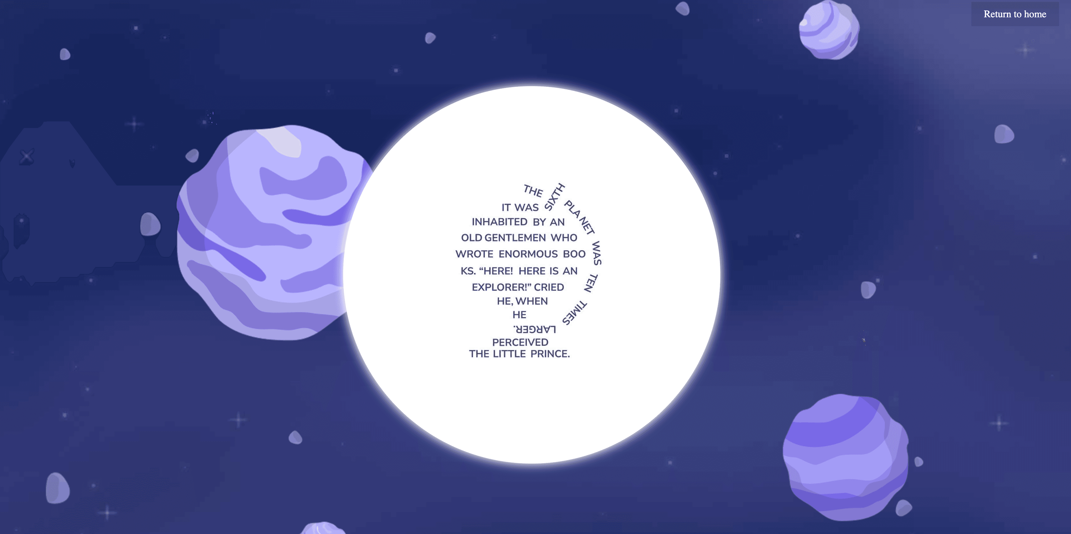 The Little Prince Journey